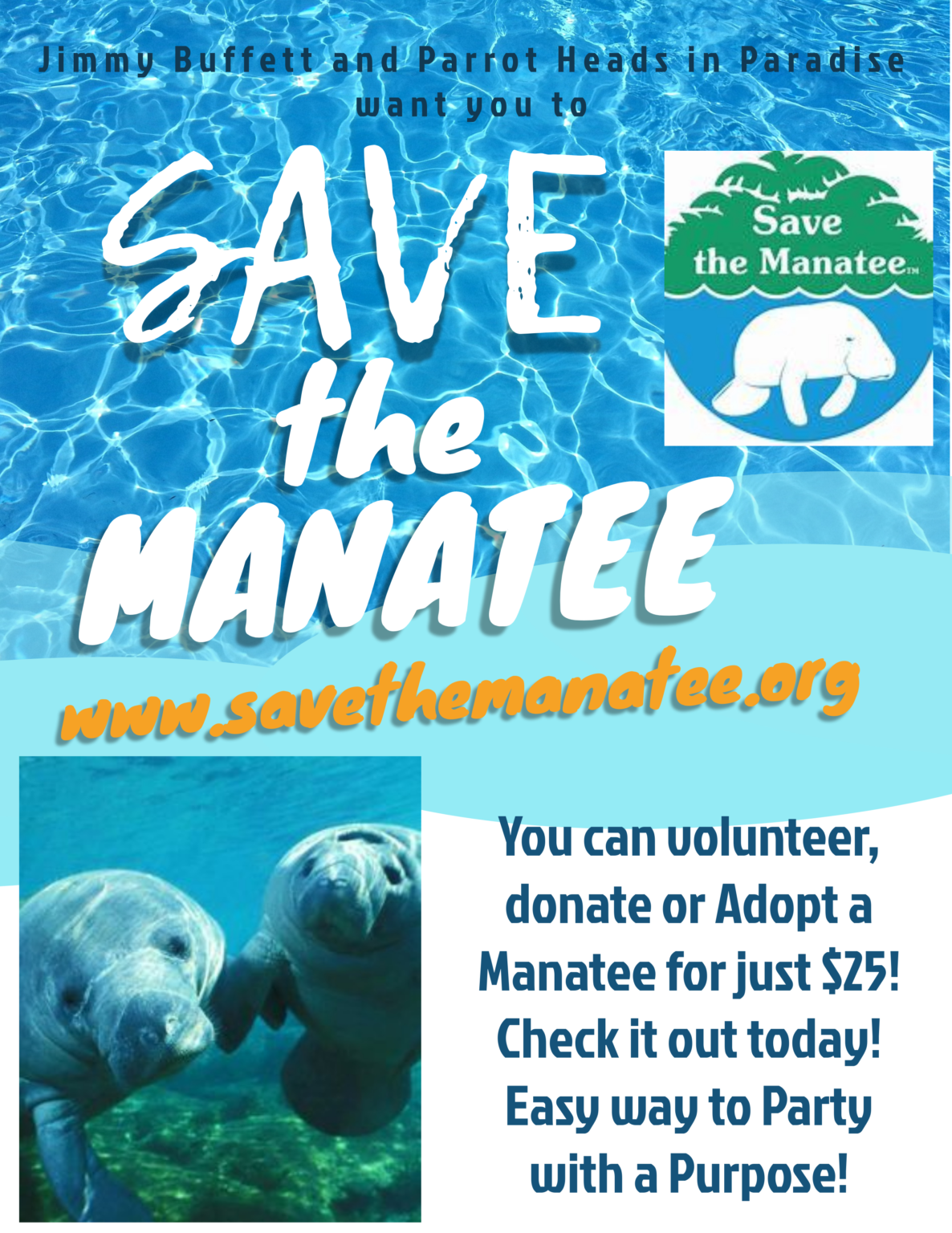 Save The Manatee – Chicago Parrot Head Club